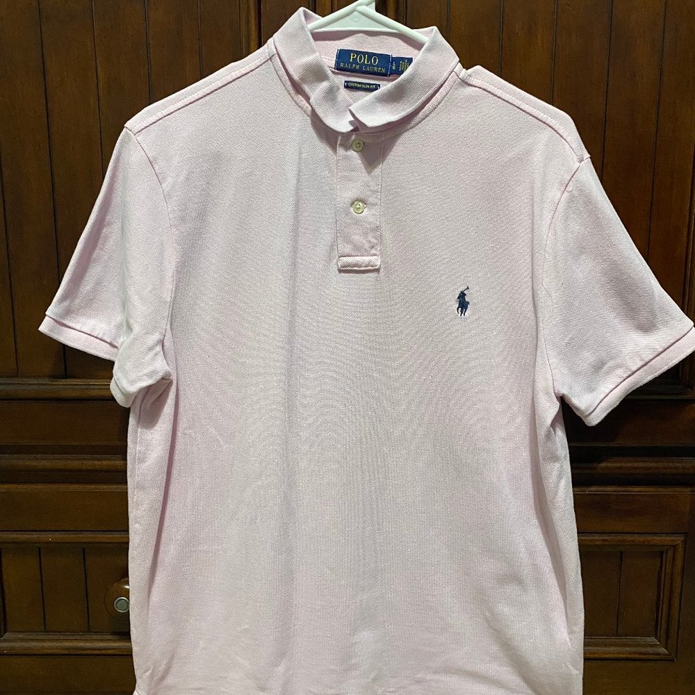 Pink Ralph Lauren Polo Shirt